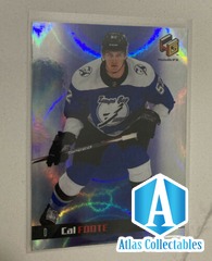 2020-21 UD Extended Series HoloGrFx Rookies #HG-19 Cal Foote - Lightning RC